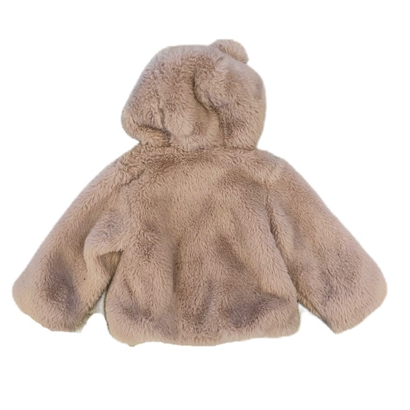 Liv & Lottie Faux Fur Zip-up Jacket - 18months - Picture 2 of 3